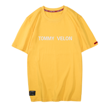 湯米威龍（TOMMY VELON） 短袖 男士T恤 TX0011黃色 