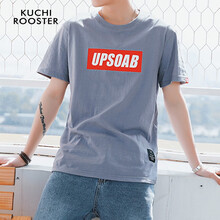 KUCHI ROOSTER 短袖 男士T恤 8007藍灰 
