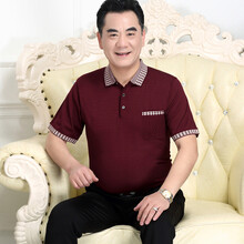 deciuhlae 短袖 男士T恤 2-10短袖紅色 