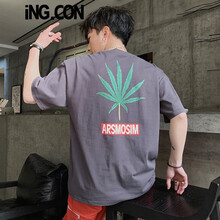 ING.CON 短袖 男士T恤 9155深灰 