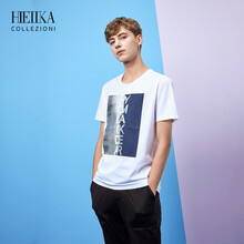 海一家（Hieiika） 短袖 男士T恤 漂白花紋C6 