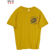 古萊登（GODLIKE） 短袖 男士T恤 黃色單件 