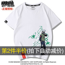 南極人（Nanjiren） 短袖 男士T恤 白色/箭頭卡卡西 