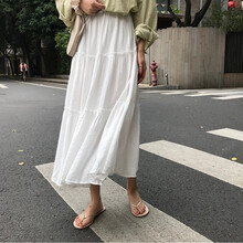 大擺半身裙，微胖妹子的福音