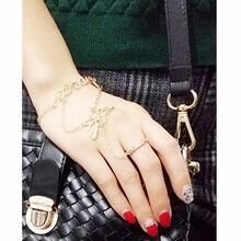 時(shí)尚優(yōu)雅蝴蝶戒指