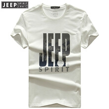 Jeep 短袖 男士T恤 白色(4070款) 