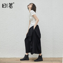日著（rizhuo） 自然腰  女 九分褲 休閑褲
