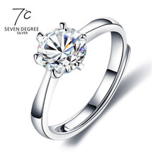 七度（SEVEN DEGREE）戒指925銀，S925