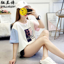 紐蘭詩(shī)（NIULANSHI） 3D，印花 短袖 T恤 女 圓領(lǐng)
