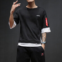 富貴鳥 短袖 男士T恤 klq18838黑色 