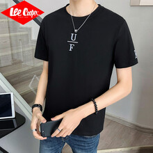 Lee Cooper 短袖 男士T恤 1010黑色 