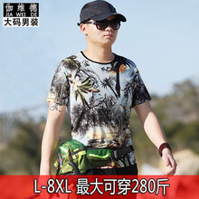 伽維德（JIAWEIDE） 短袖 男士T恤 8906椰樹 
