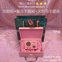 POLIGU  音箱/音響 少女心粉（帶FM收音機）
