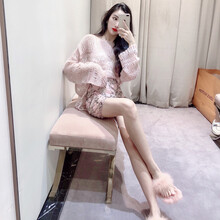 時(shí)尚長(zhǎng)袖睡衣，溫暖你的少女心