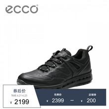 愛步（ECCO）男士黑色83320401001 40
