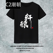C2潮朝（CHAOCHAO） 短袖 男士T恤 黑色4 