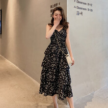 FIMINDRY 大花 印花 連衣裙
