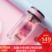 精致雙層玻璃杯，讓你愛(ài)上喝水！