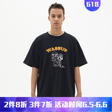 雪咒 短袖 男士T恤 黑色 XS,M.L,預(yù)售 