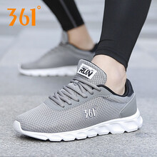 361度跑步鞋中灰/西服灰 