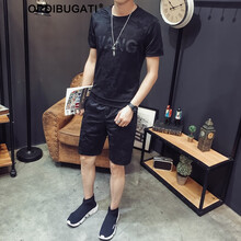 ORDIBUGATI 短袖 男士T恤 黑色 