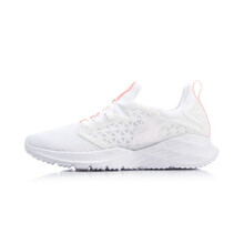 李寧（LI-NING）跑步鞋標(biāo)準(zhǔn)白/熒光珊瑚粉-1 