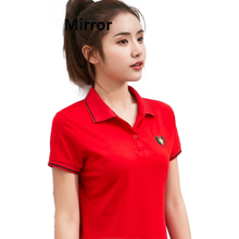 蜜莎蜜拉（Mirza Mirror） 露背 短袖 T恤 女 POLO領(lǐng)