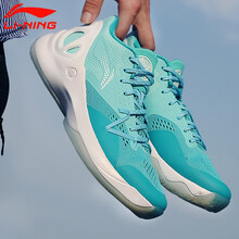 李寧（LI-NING）籃球鞋冰瓷綠/熒光玉綠/晴空藍(lán)/白  42