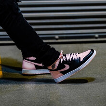 耐克（NIKE）籃球鞋575441-081（黑粉腳趾） 
