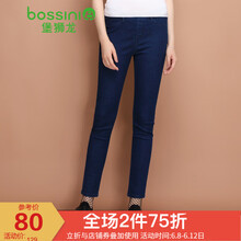 堡獅龍（bossini） 中腰  女 長(zhǎng)褲 牛仔褲