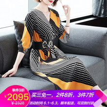 元素,樣式,新款,波點,流行,趨勢,衣裙,黃色