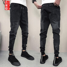 古萊登（GODLIKE） 修身褲  男士牛仔褲