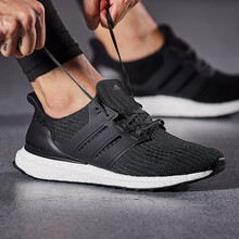 阿迪達(dá)斯（Adidas）跑步鞋BB6166黑色 