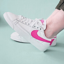 耐克（NIKE）板鞋AV9371-500/粉色 皮面 果凍標(biāo) 37.5