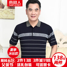 南極人（Nanjiren） 短袖 男士T恤 AGRD185藏青 