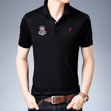 承翼 短袖 男士T恤 黑色 