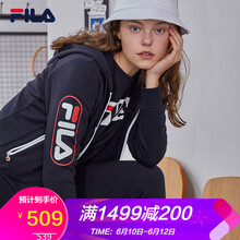 FILA 半開領(lǐng) 長袖 女 短外套 拼色