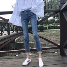 一條牛仔褲，微胖妹子都愛穿搭