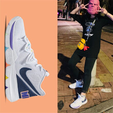 耐克（NIKE）籃球鞋AQ2456-101 歐文5笑臉 