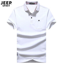 Jeep 短袖 男士T恤 PS007白色 