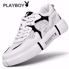 花花公子（PLAYBOY）男士白黑（網(wǎng)面款） 40