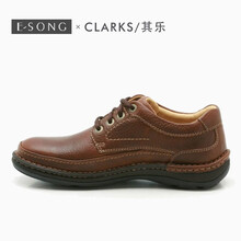 Clarks男士Maho-gany Leather 42