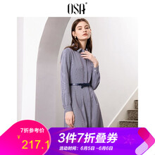 OSA格子連衣裙