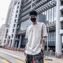 喬菈菲（JOERAFI） 五分袖 男士T恤 卡其色 