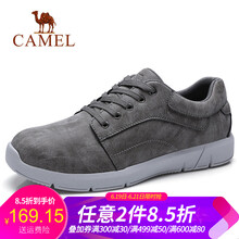 駱駝（CAMEL）男士A832330410  灰綠 41