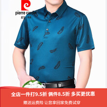 皮爾卡丹（pierrecardin） 短袖 男士T恤 哈青色 