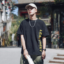 古耐先生（Mr.gnight） 短袖 男士T恤 T13 黑色 