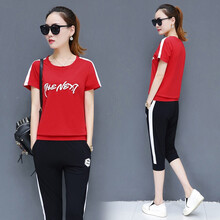 鷺咖 印花 短袖 T恤 女 圓領(lǐng)