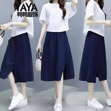鴨鴨服飾（yaya） 純色，碎花 拼色，印花 連衣裙