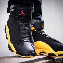 耐克（NIKE）籃球鞋414571-035黑黃Melo安東尼 42
